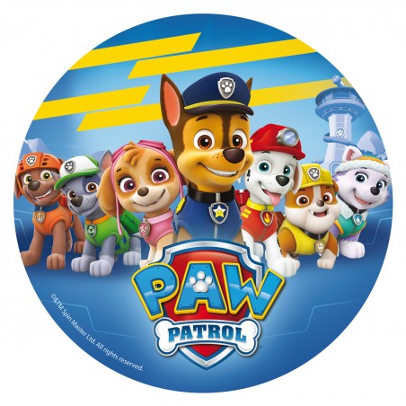 Disque azyme paw patrol 20cm