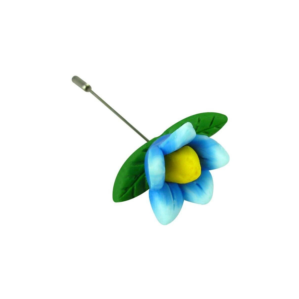 Épingles fleurs fimo mariage