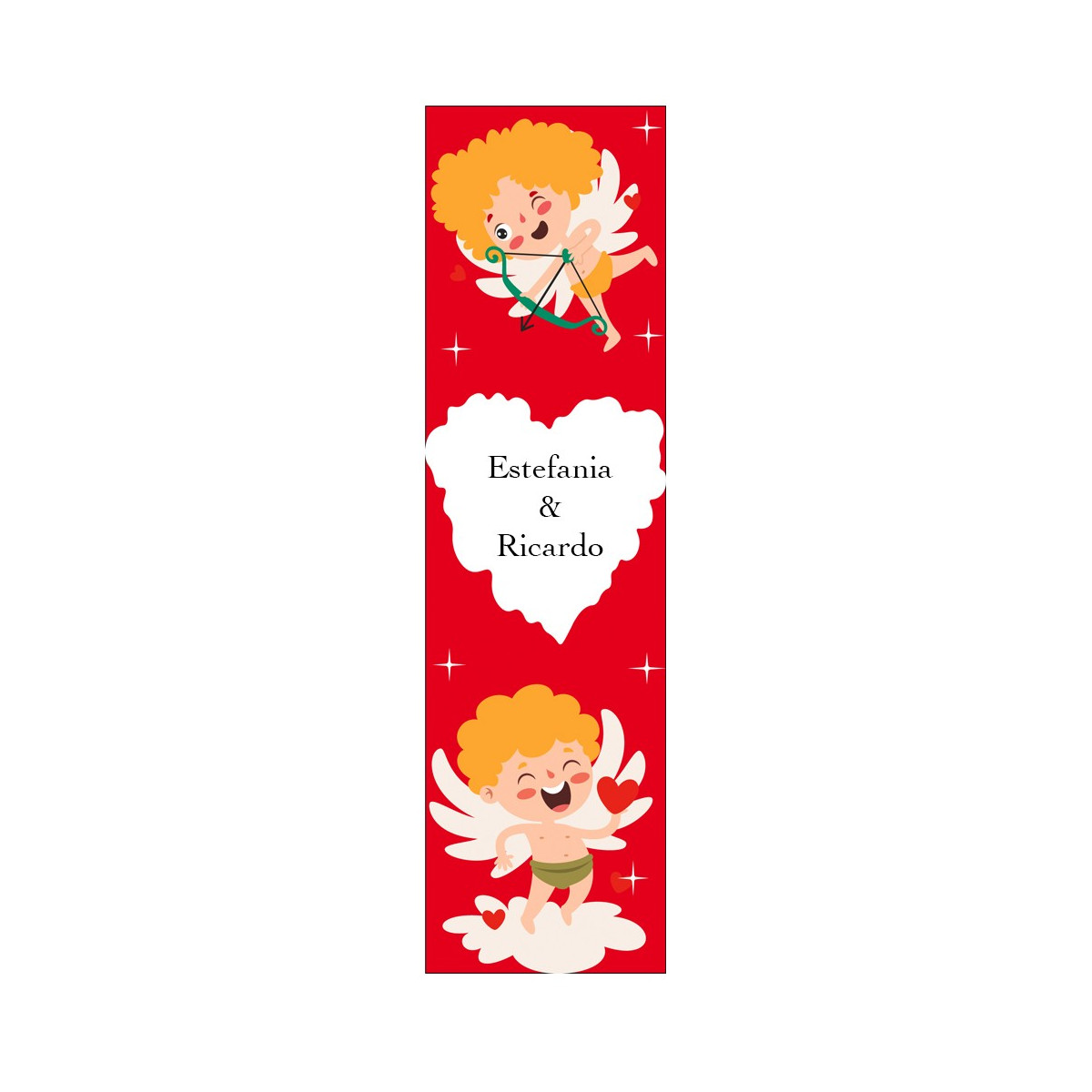 Marque-page personnalisé Saint-Valentin