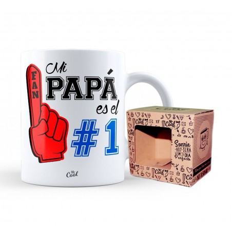 Mug fan mon papa a 1 an
