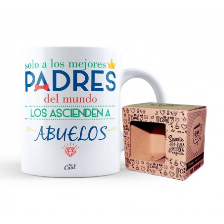 Mug seuls les meilleurs parents du monde sont promus grands parents