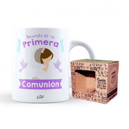 Mug souvenir de ma première communion fille