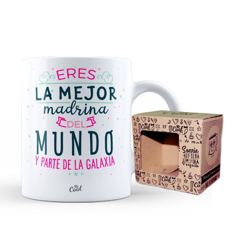 Mug tu es la meilleure marraine du monde et tu fais partie de la galaxie