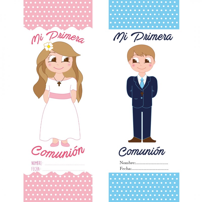 Marque-page original pour communion