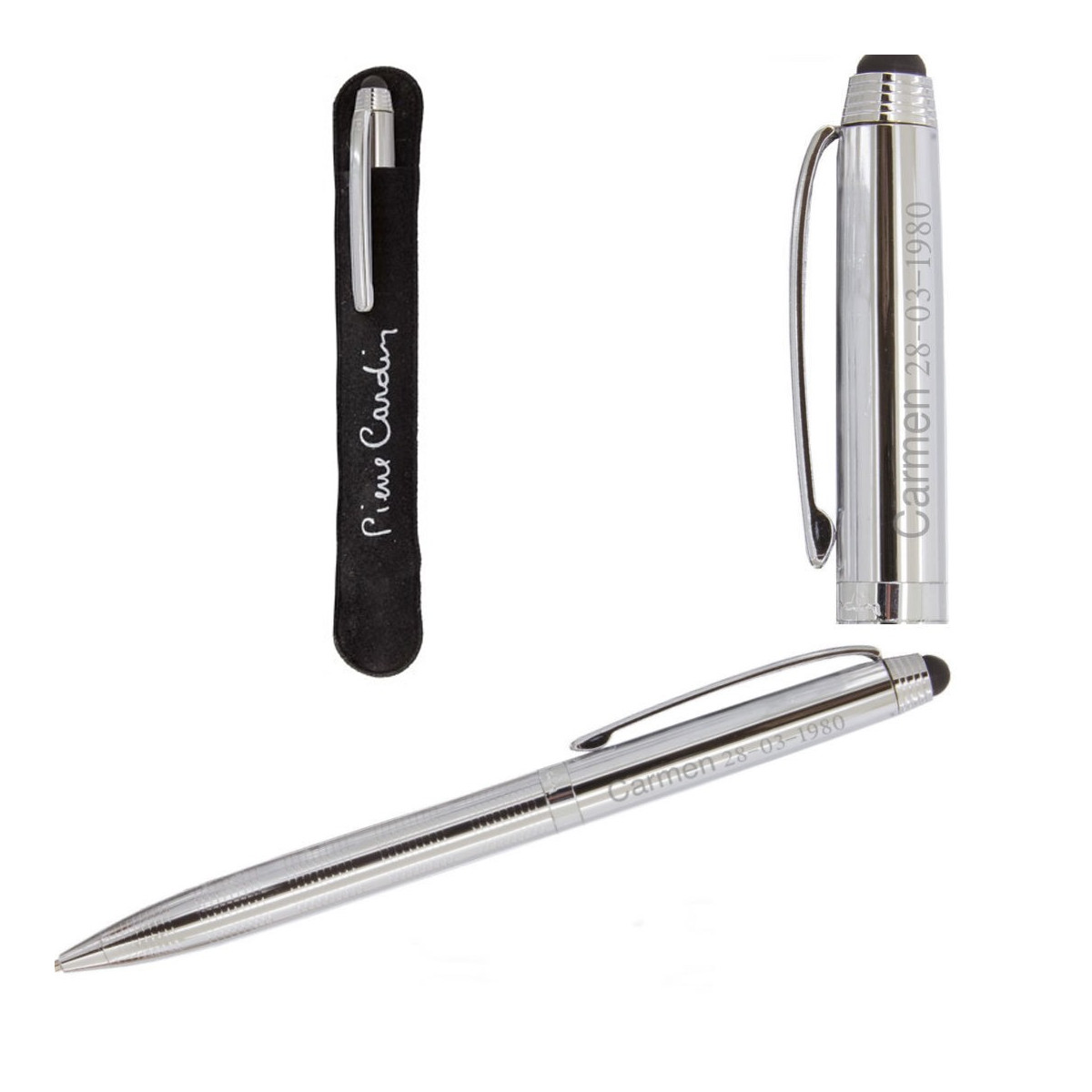 Cadeau stylo Pierre Cardin gravé personnalisé