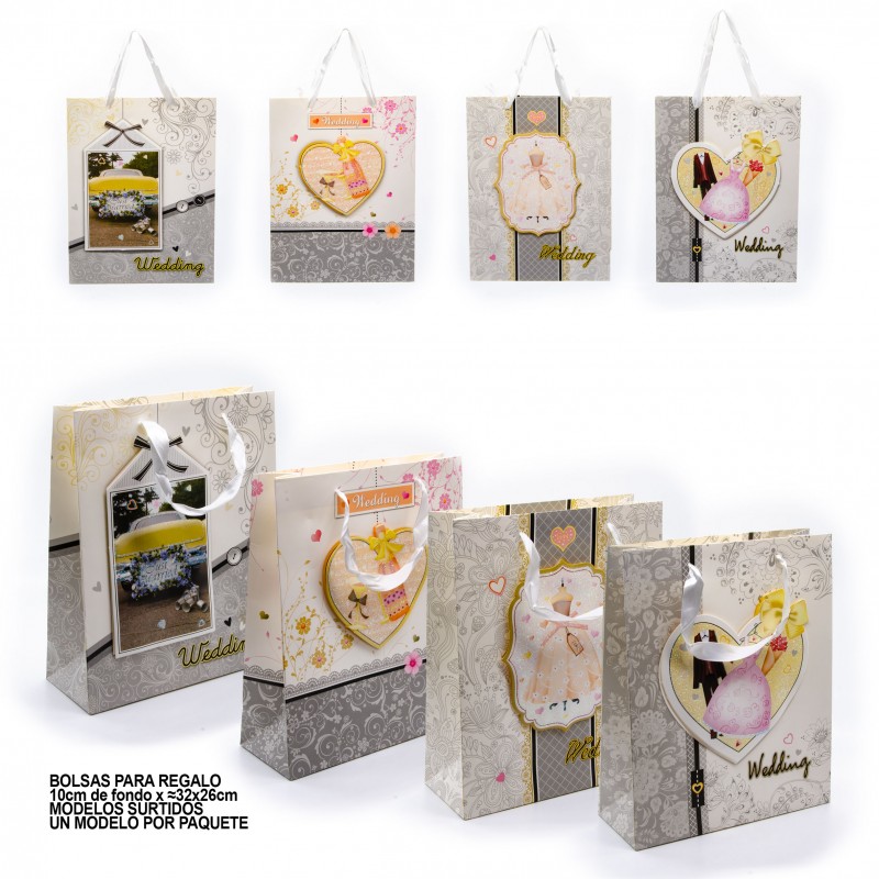 Sac pour mariages modèles assortis
