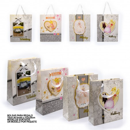 Sac pour mariages modèles assortis