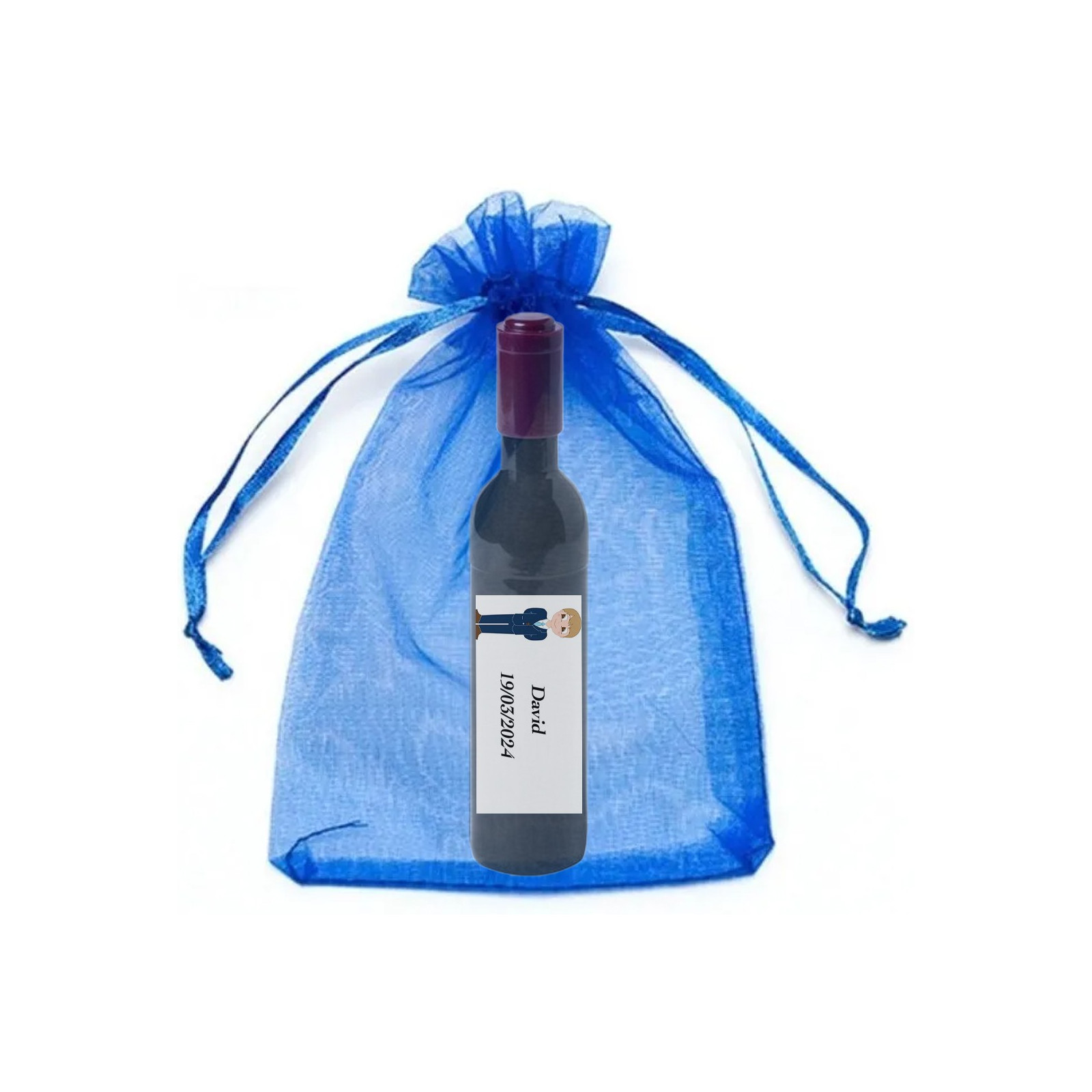 Tire-bouchon de communion personnalisé pour garçons