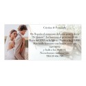 Faire-part de mariage avec photos personnalisées des mariés