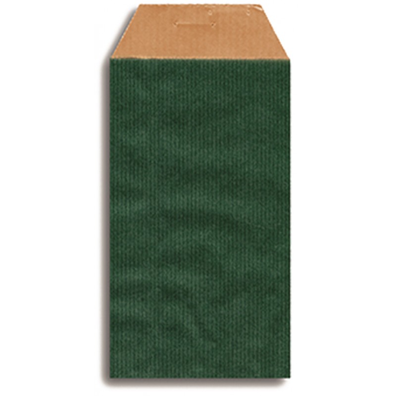 Sur enveloppe kraft verte