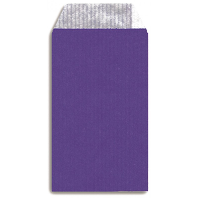 Enveloppe violette kraft