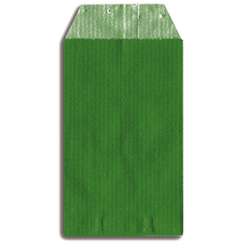 Sur une enveloppe kraft vert foncé