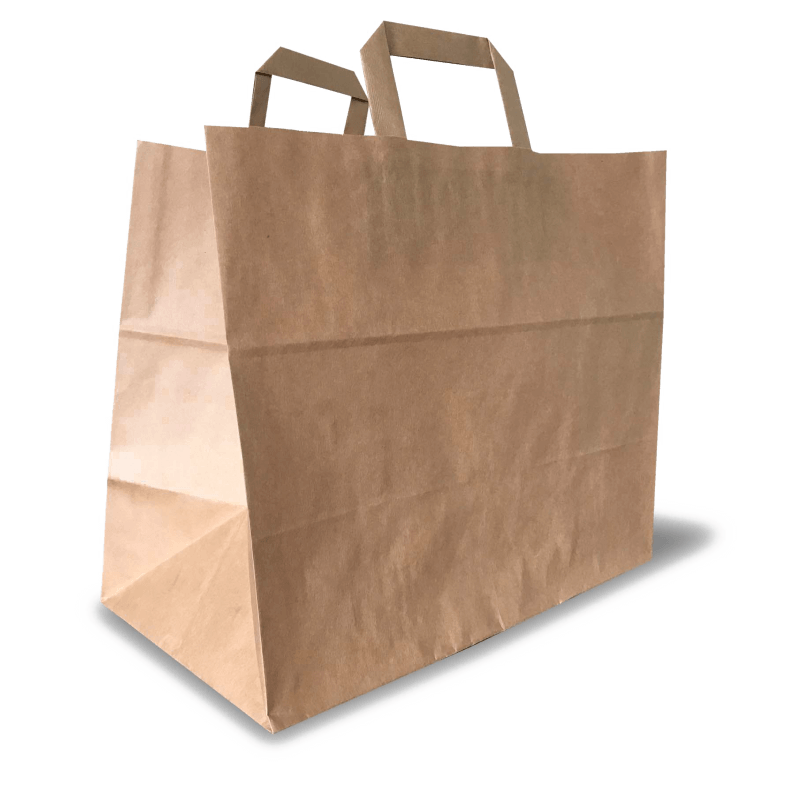 Sacs en papier kraft à emporter Sacs en papier kraft à emporter