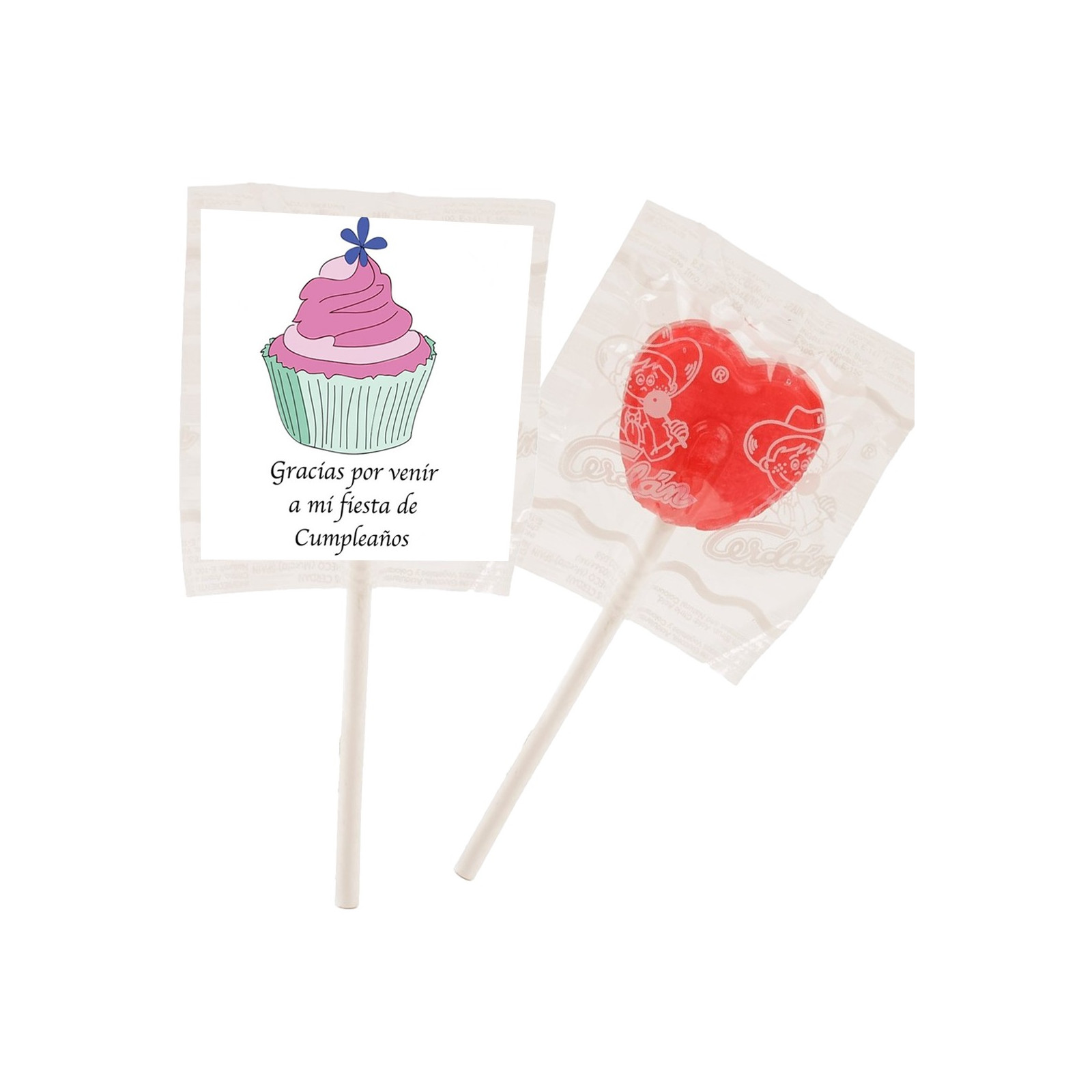 Sucette pour anniversaire