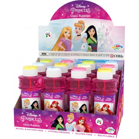 Flacon bulles de savon princesse disney