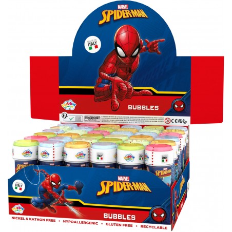 Pompe à bulles Spiderman