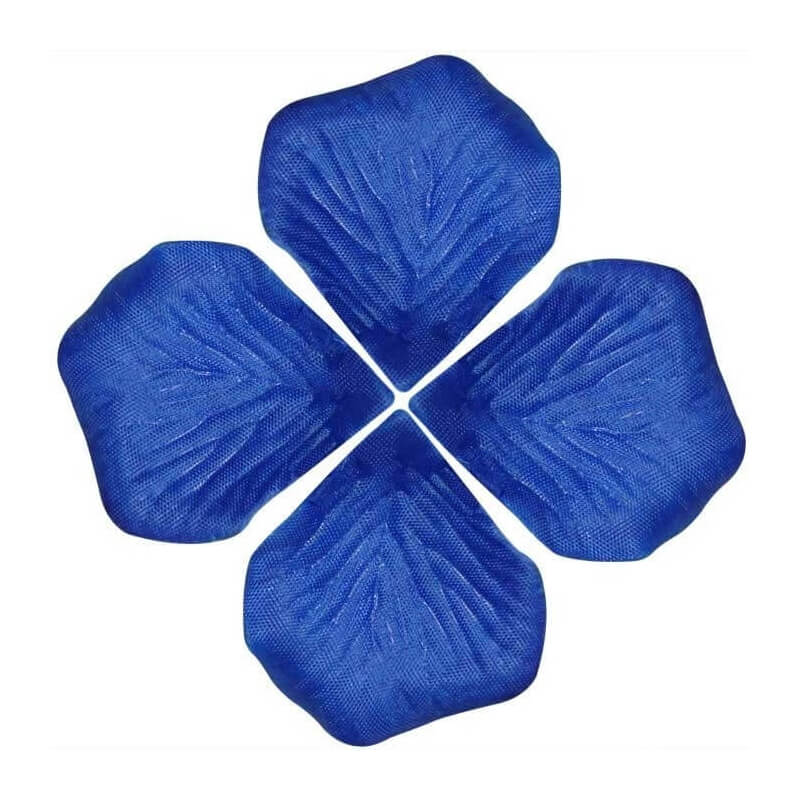 Petales de roses artificiel bleu