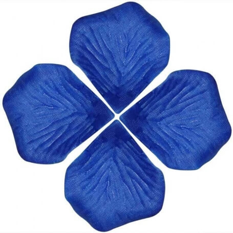 broche pate fimo bleu