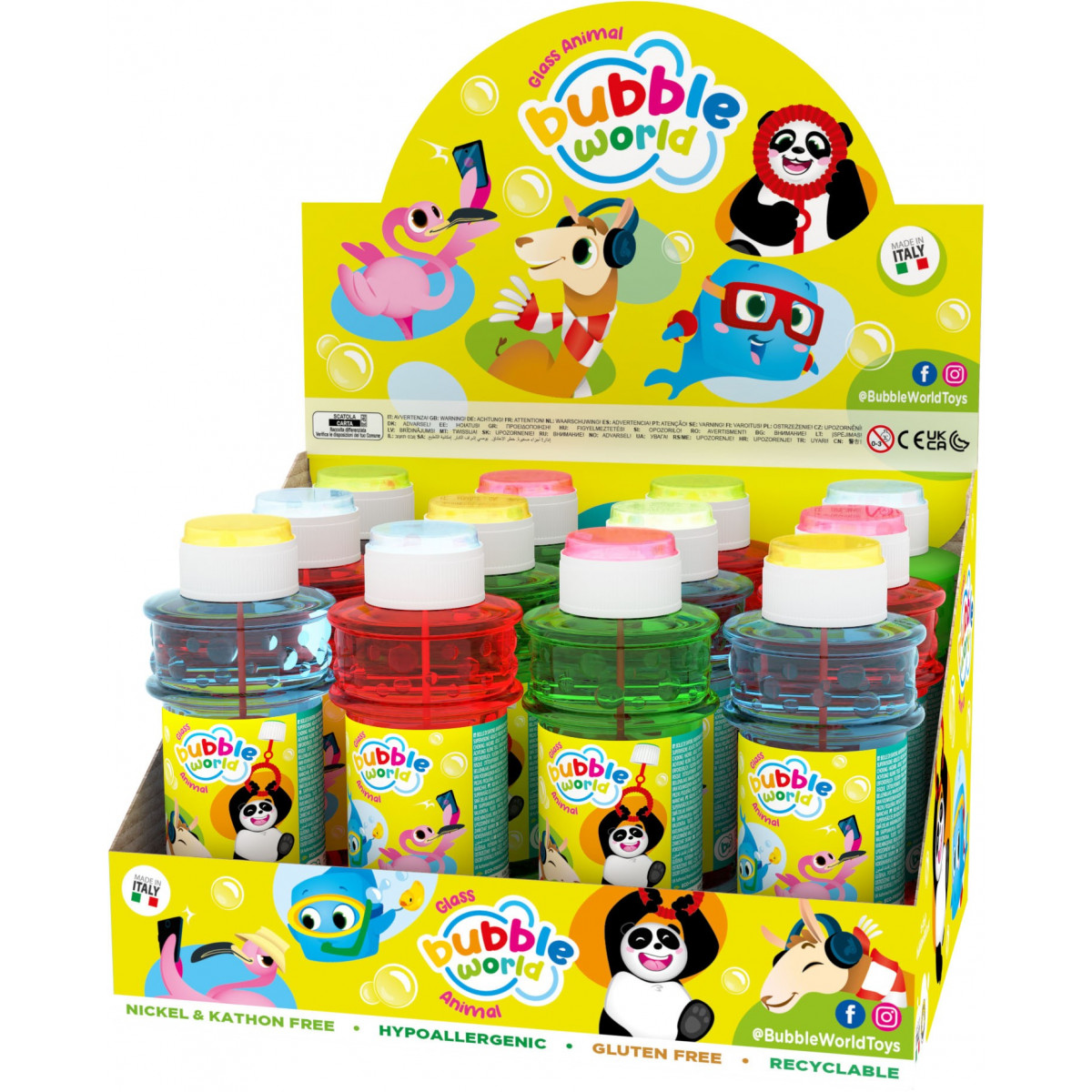 Pompe à savon géante pour enfant