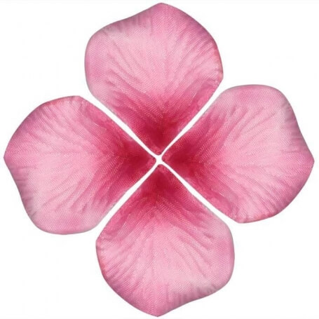 Pétales de fleurs artificielles