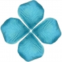 Pétales de rose bleu turquoise pour décorer des fêtes et des événements