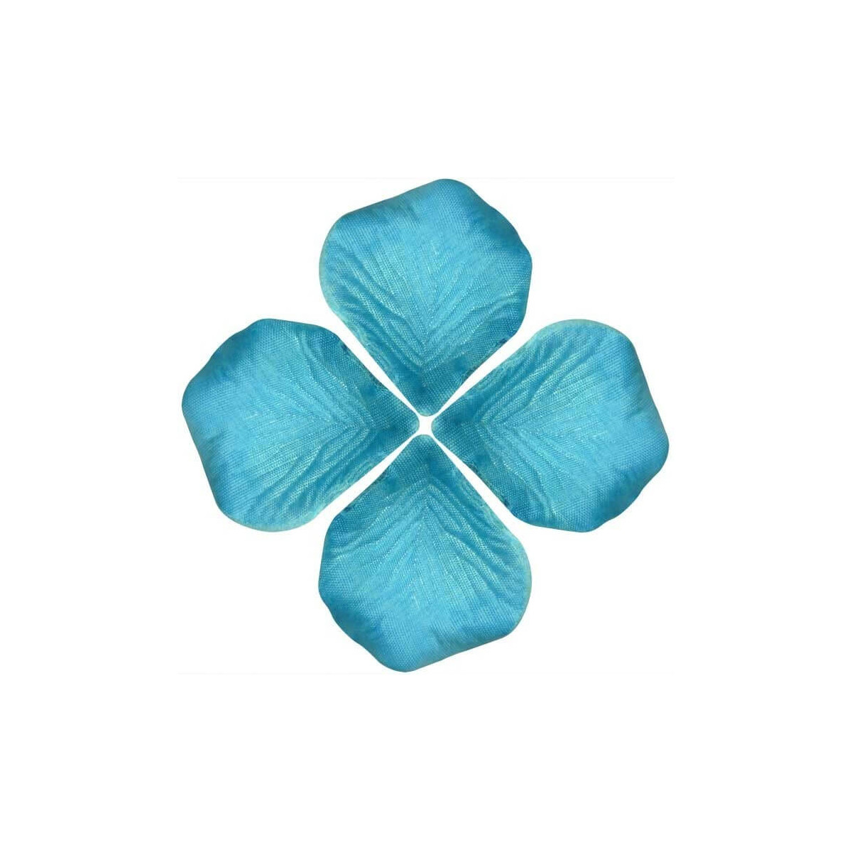 Pétales de rose bleu turquoise pour décorer des fêtes et des événements