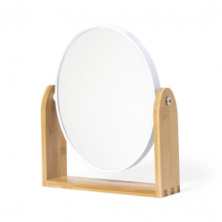 miroir avec inscription