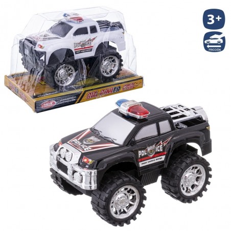 Friction voiture pick up bulle 2 modèles assortis 15 x 10 cm