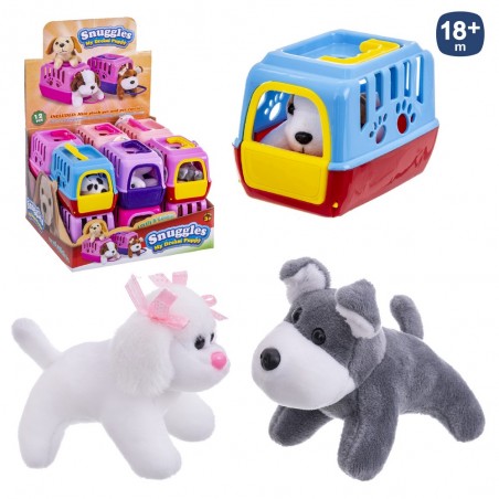 Cage chien peluche 3 c 15 x 11 cm