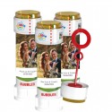Souffleurs de bulles remplis de photos personnalisées pour mariages, baptêmes, communions, anniversaires et entreprises.