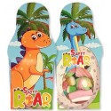 Bonbons de dinosaure dans une boîte