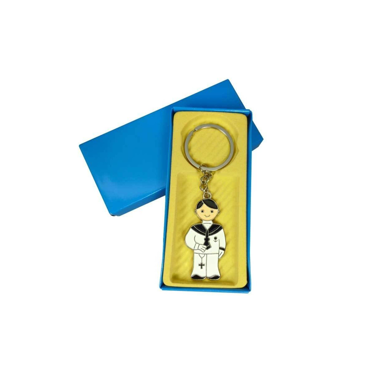 Porte-clés de communion pour garçon