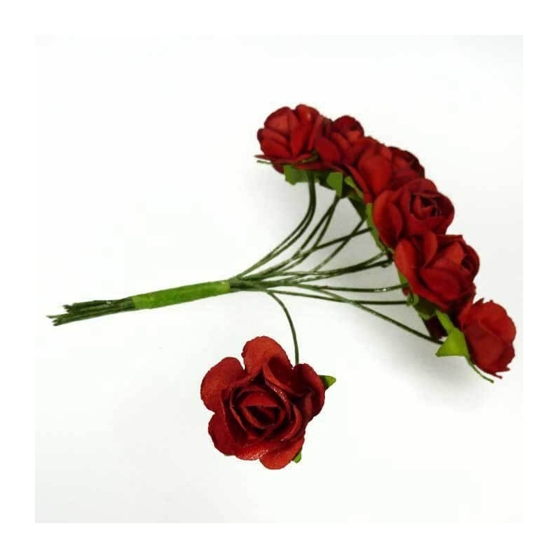 Fleur en Papier Rouge Fleur en Papier Rouge