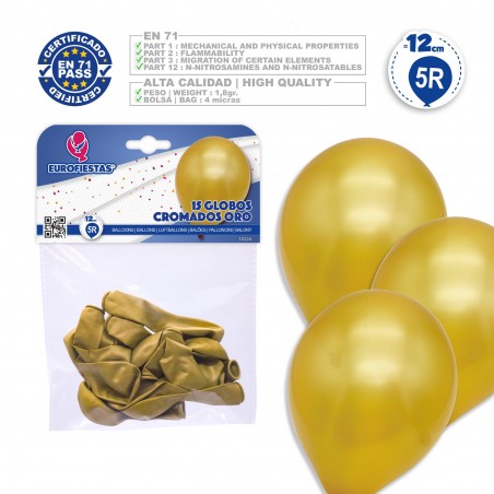 Globos 5r 15 chrome or