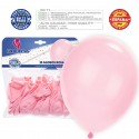 Ballons pastel 30 cm rose 25