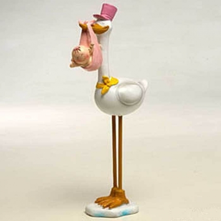 Figurine Cigogne Pour Bapteme