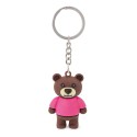 Porte-clés ourson Valentin