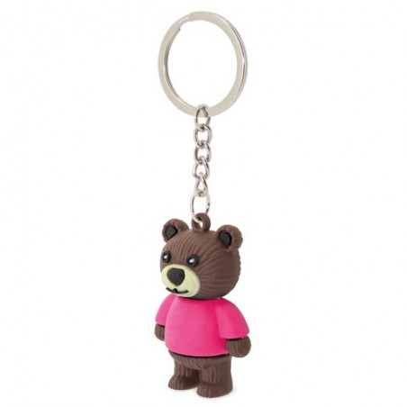 Porte-clés ourson Valentin