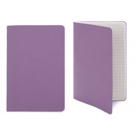 Carnet écologique avec dos cousu et 30 feuilles lignées