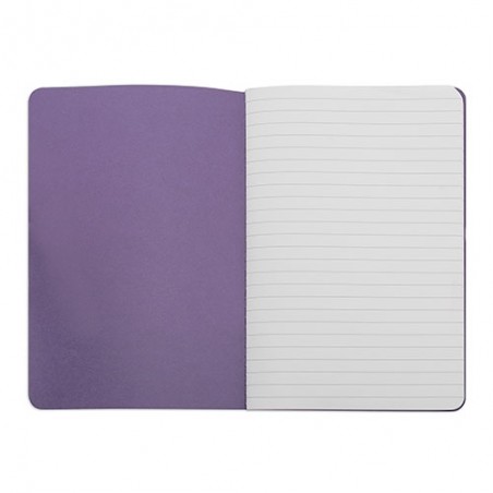 Carnet écologique avec dos cousu et 30 feuilles lignées