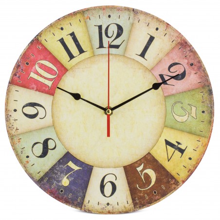 Horloge murale parisienne vintage