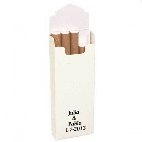 Paquets de tabac blancs