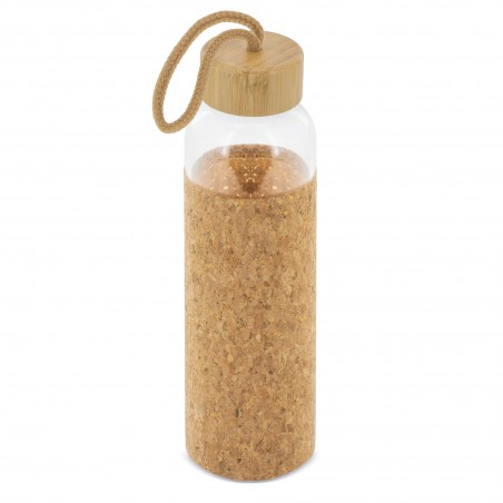 Bouteille en verre Bouchon en bambou/liège