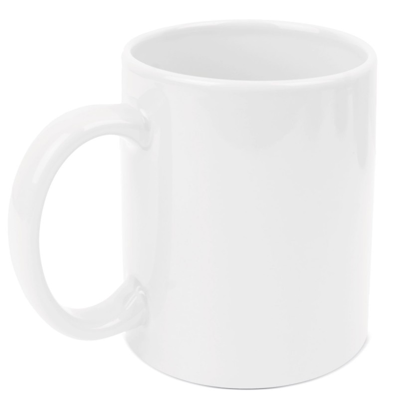 Tasse blanche en céramique pour sublimation Personnalisez vos événements avec un détail unique