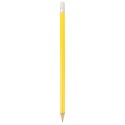 Crayon en bois jaune