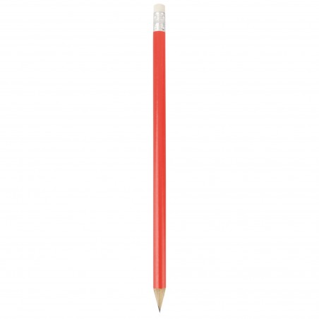 Crayon En Bois Rouge Gomme