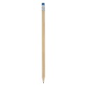Crayon avec gomme de couleur bleue