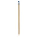 Crayon en bois avec gomme bleue