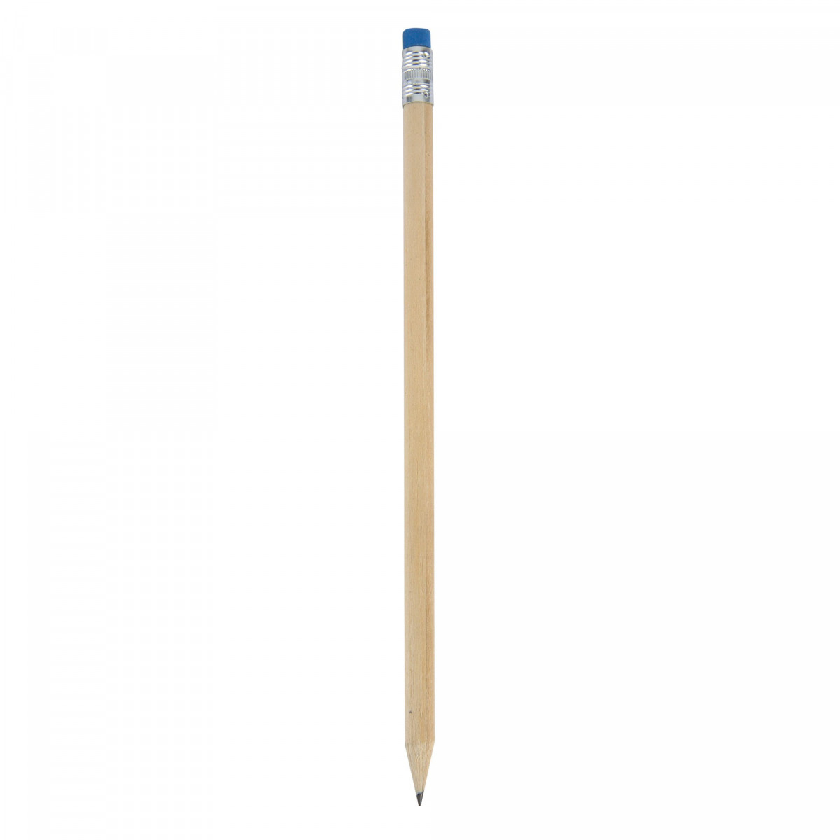 Crayon avec gomme de couleur bleue