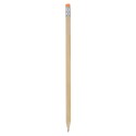 Crayon avec gomme couleur orange